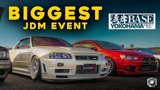 Biggest JDM show in Tokyo  OPTION 湾岸 BASE YOKOHAMA 2024  Part 01 [upl. by Chemesh]