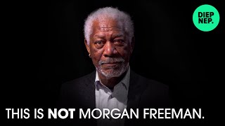 This is not Morgan Freeman  A Deepfake Singularity [upl. by Werdn]