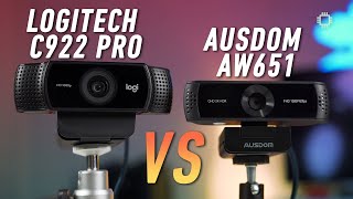 Ausdom AW651 vs Logitech C922 Pro Which is the better 60fps streaming webcam [upl. by Aros768]