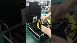 CJ9 series pipe inspection borescope videoscope quick connection and test [upl. by Rogerio172]