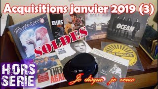 Hors série 28C Mes achats en soldes Janvier 2019  Je disque je veux [upl. by Rorry]