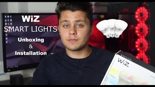 WiZ Smart Lights AE26 Color Bulbs Review amp Unboxing [upl. by Schear816]