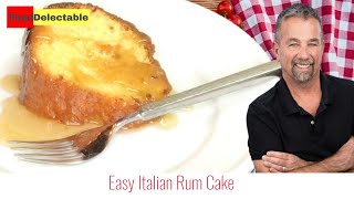 How To Make Italian Rum Cake  Easy Italian Rum Cake  Easy Desserts [upl. by Namien]