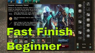 Drakensang Online Anniversary Event How to finish it Fast Points [upl. by Venditti]