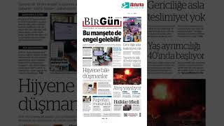 BirGün Gazetesi 1 Sayfa  30 Eylül 2024 [upl. by Inah]