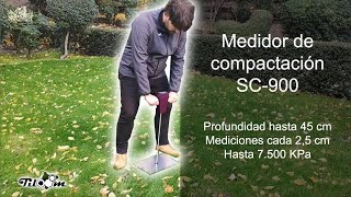 Penetrómetro digital SC900  Mide la compactación del suelo  Unboxing y Ejemplo de uso  Tiloom [upl. by Liddie897]