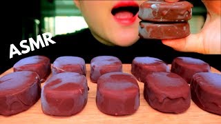 ASMR CHOCOLATE COVERED ICE CREAM BARS No Talking 티코 초콜릿 아이스크림 리얼사운드 먹방 【咀嚼音】チョコレートアイスクリーム 食べる [upl. by Alethia630]