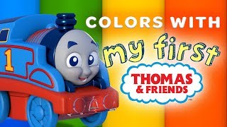 Learn Colors with My First Railways  Playing Around with Thomas amp Friends  Thomas amp Friends [upl. by Essiralc]