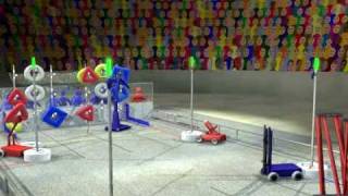 FIRST Robotics Competition FRC 2011 Season LOGOMOTION Game Animation [upl. by Llenrod672]