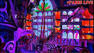 🇫🇷PARIS Galeries Lafayette 🎄Christmas Window Openning🎄Live Streaming 15November2023 [upl. by Audras]