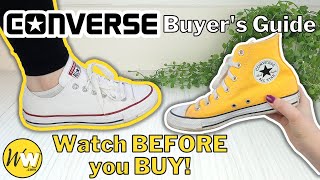 CONVERSE Buyers Guide  COMFORT Slip Resistance Weight FIT amp More [upl. by Dnallor]