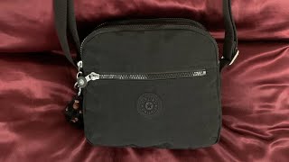 👜Whats in my bag Kipling Keefe🖤 [upl. by Columbyne418]