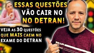 Simulado detran mg revisão de 30 questões [upl. by Dilahk]