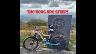 DYFI BIKE PARK  First Time  The Reds  ORBEA RISE H15 [upl. by Dominick535]