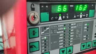 Welding machine Fronius BK 5200 programingEnglish subtitles [upl. by Gish392]