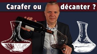 Carafer ou décanter [upl. by Rahs]