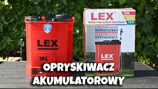 OPRYSKIWACZ AKUMULATOROWY LEX 💦 [upl. by Ardnosac726]