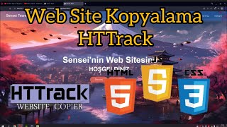 HTTrack İle Web Site Kopyalama [upl. by Arraeit]