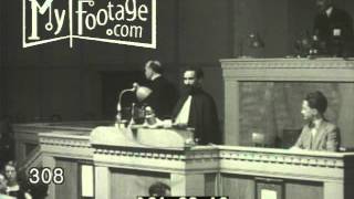 1936 Emperor Haile Selassie of Ethiopia Addresses League of Nations [upl. by Ahgem]