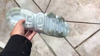 Nike Air VaporMax survive washing machine water in Air bubbles [upl. by Okiram]