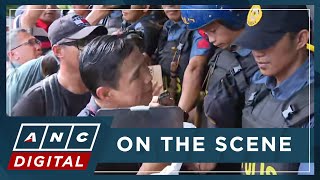 WATCH Tensions rise in KOJC compound as search for Quiboloy enters 12th day  ANC [upl. by Wesla687]