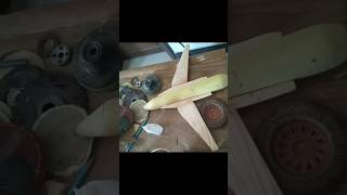 Making a wooden F16 Figter jet part 1wood plane woodplane jugar [upl. by Shanly707]