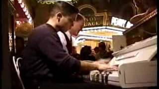 Colonel Bogey March Fourhandpiano live at Disneyland [upl. by Candi736]