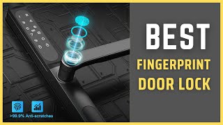 Best Fingerprint Door Lock  ZHDCOOKEY Fingerprint Biometric Waterproof Door Lock [upl. by Asenaj]