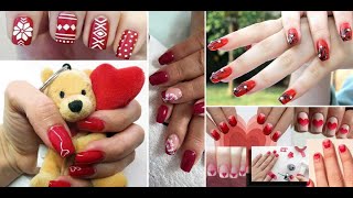 Valentine day nail art collectionvalentine day nail art ideas 🌹🌹🌹 [upl. by Lek169]