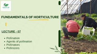 Fundamentals of Horticulture  Lecture 07 l Pollination Pollinators Pollinizers  Agriculum [upl. by Rosaline]