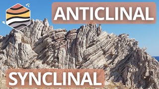 RECONNAITRE UN PLI sur UNE CARTE  ANTICLINAL SYNCLINAL [upl. by Nylear]