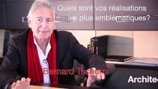 Bernard Tschumi quotJaimerais construire plus en Suissequot [upl. by Atims18]