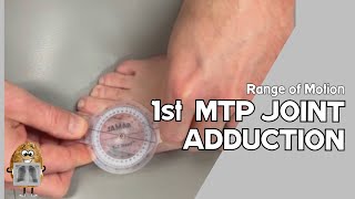 ROM Metatarsophalangeal MTP Joint I ADDuction Range of Motion [upl. by Switzer903]