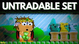 Untradable Set in Growtopia [upl. by Ecirtap]