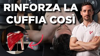 Esercizi per rinforzare la cuffia dei rotatori [upl. by Rebliw]