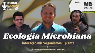 RuralCampoCast 63 Ecologia microbiana  Interação microrganismo  planta [upl. by Ettennahs]