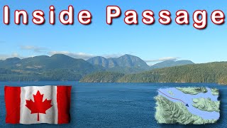 Scenic Inside Passage Timelapse video  Alaskan Cruise [upl. by Rosetta401]