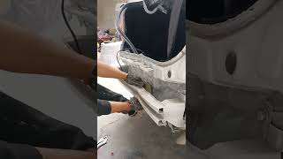 Manual correcting process of car anticollision beam [upl. by Izaak]