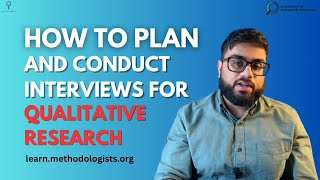 1 Interviews How To Plan and Conduct Interviews for Qualitative Research [upl. by Akemot]