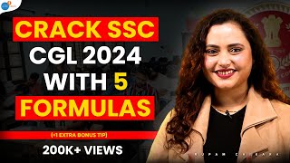 Crack SSC CGL 2024 With These 5 Golden Formulas  Rupam Chikara  Josh Talks [upl. by Joelly249]