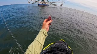 I Tossed THIS Behind a Shrimp Boat and IMMEDIATELY Got SMOKED [upl. by Artie]