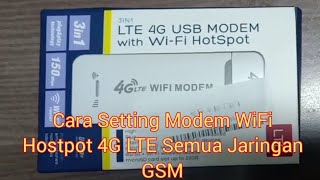 4G USB Wifi Modem Setup Change USB Modem Wifi Name and Password using Mobile Modem wifi setup [upl. by Graves]