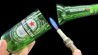 Few People Know This Secret Idea How To Cut Glass Bottles [upl. by Garretson]