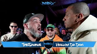 Hollow Da Don vs The Saurus  GTX Rap Battle [upl. by Enelime]