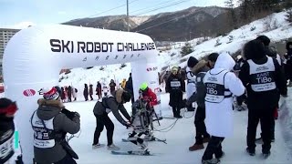 Robots als olympische debutanten op de ski  RTL Z NIEUWS [upl. by Marlin902]