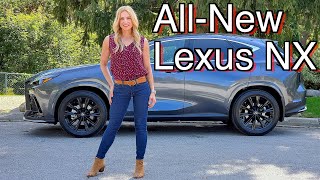 AllNew 2022 Lexus NX 350 review  Four new models [upl. by Aelrac]