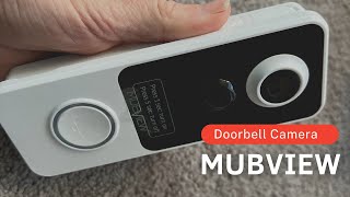 REVIEW Mubview Doorbell Camera Your Frontline Home Security [upl. by Regdirb]