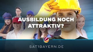 Ausbildung in Bayern Noch attraktiv für junge Menschen [upl. by Ahsak835]