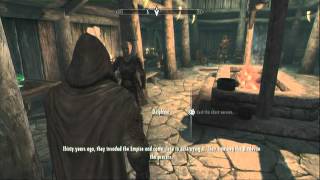 Skyrim playthrough part 9 going back for Esbern [upl. by Innej559]