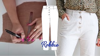 Tuto coudre le pantalon Robbie [upl. by Langer]